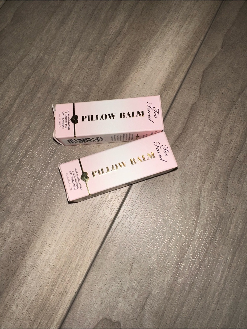 Too Faced Pillow Balm Lip Treatment — Pink 💋 bundle
